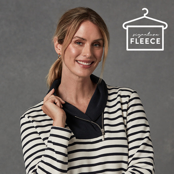 OUR SIGNATURE SNOWY MOUNTAIN FLEECE