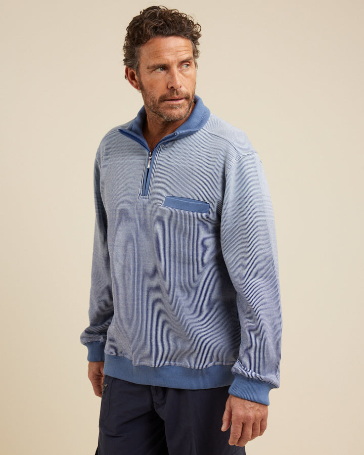 Jaspin French Rib Half Zip
