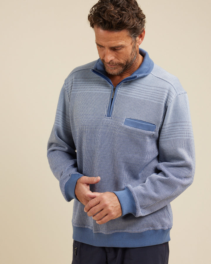 Jaspin French Rib Half Zip