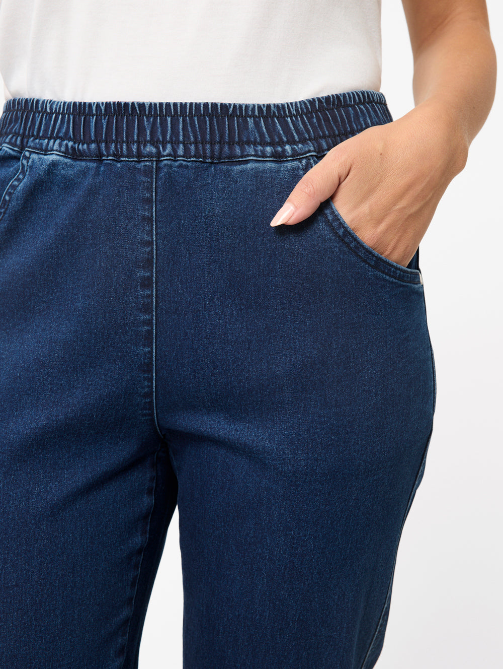 Intense Denim Short Length Jean