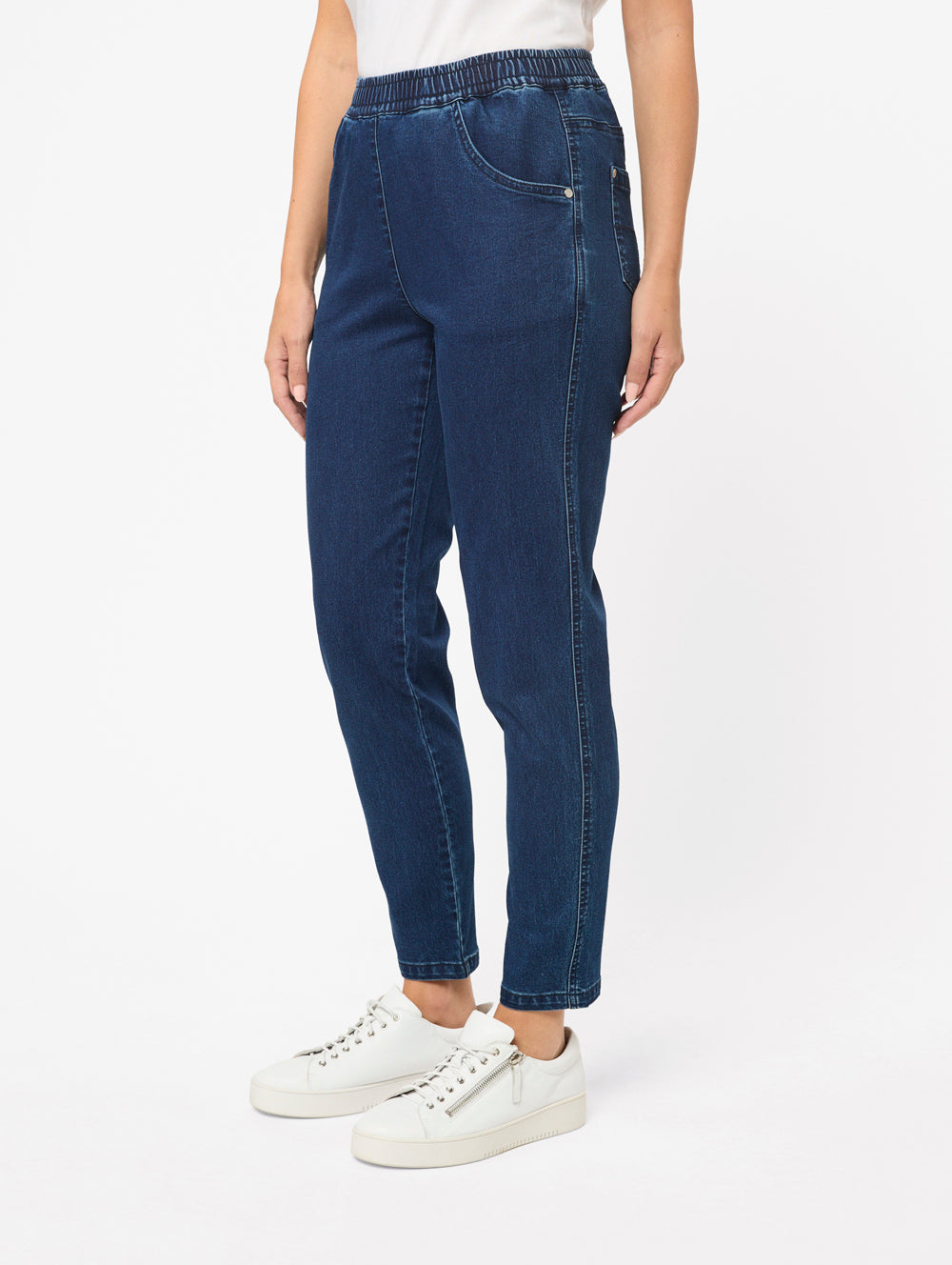 Intense Denim Short Length Jean