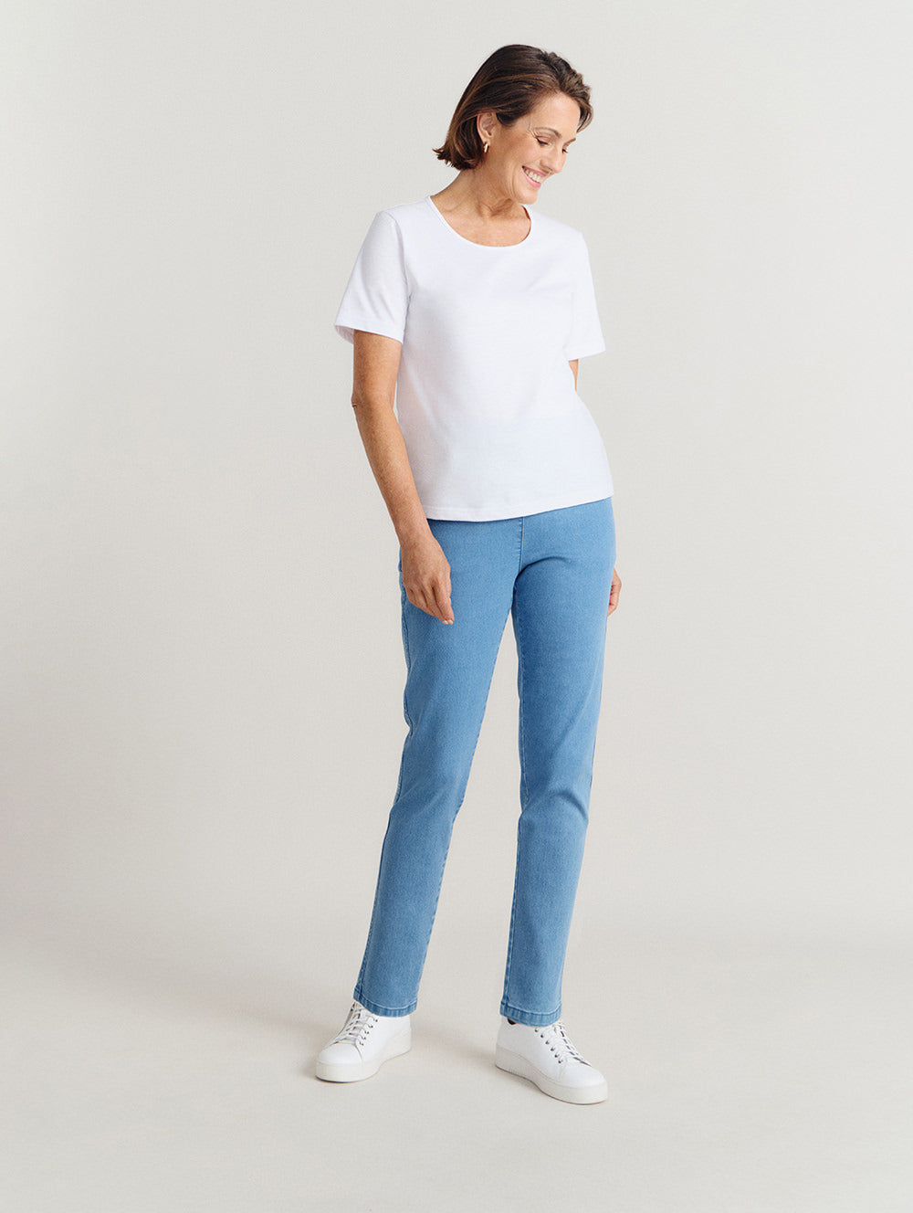 Intense Denim Short Length Jean