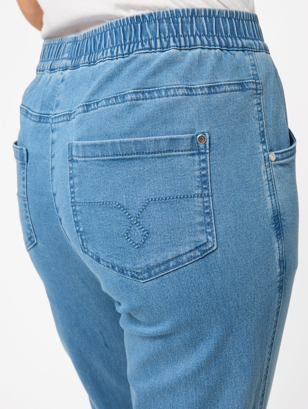 Intense Denim Short Length Jean