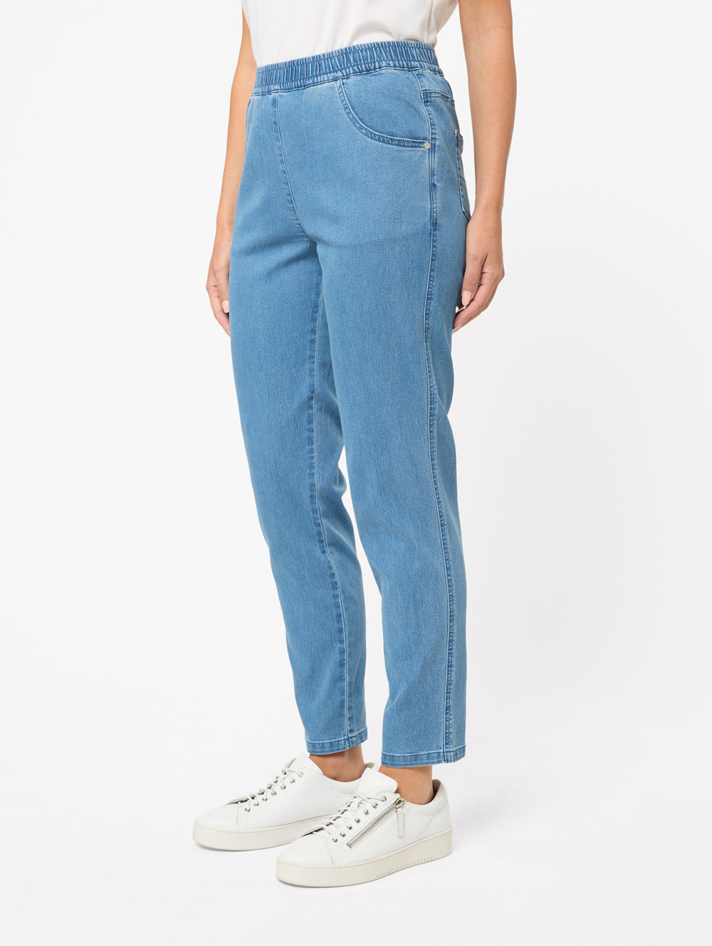 Intense Denim Short Length Jean