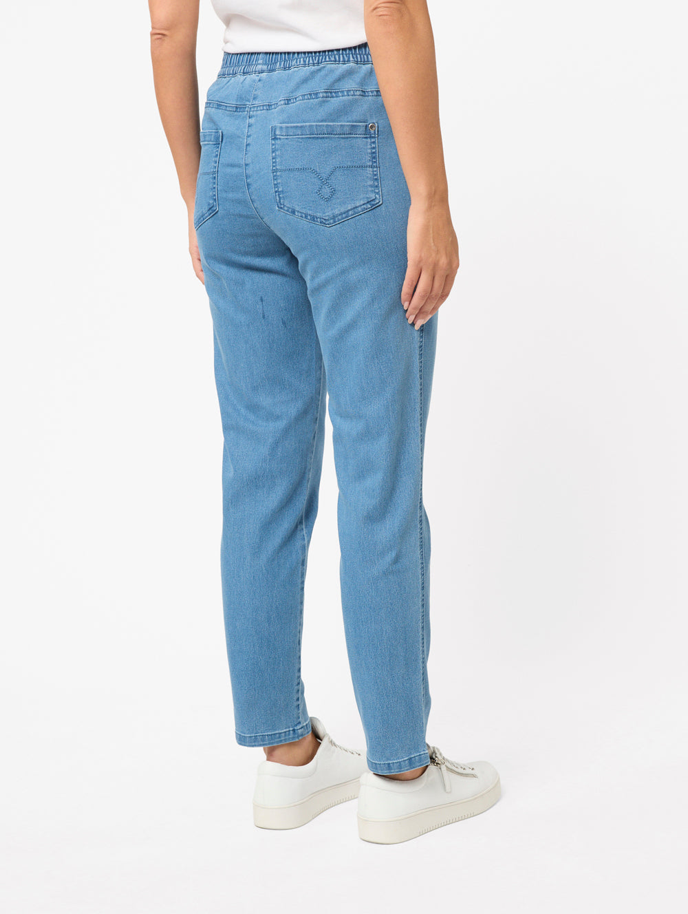 Intense Denim Short Length Jean