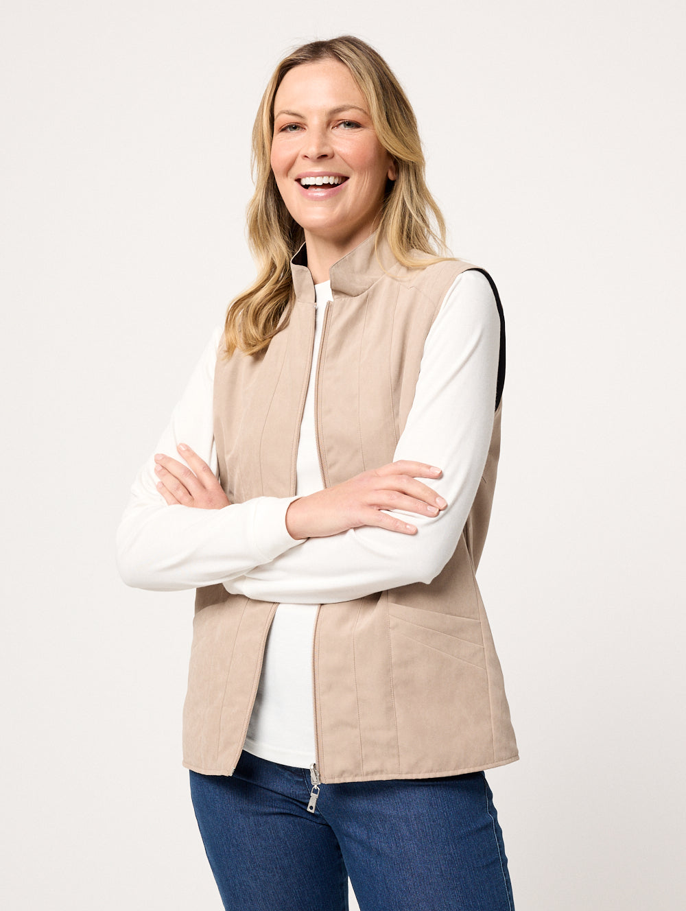 Microfibre Reversible Vest