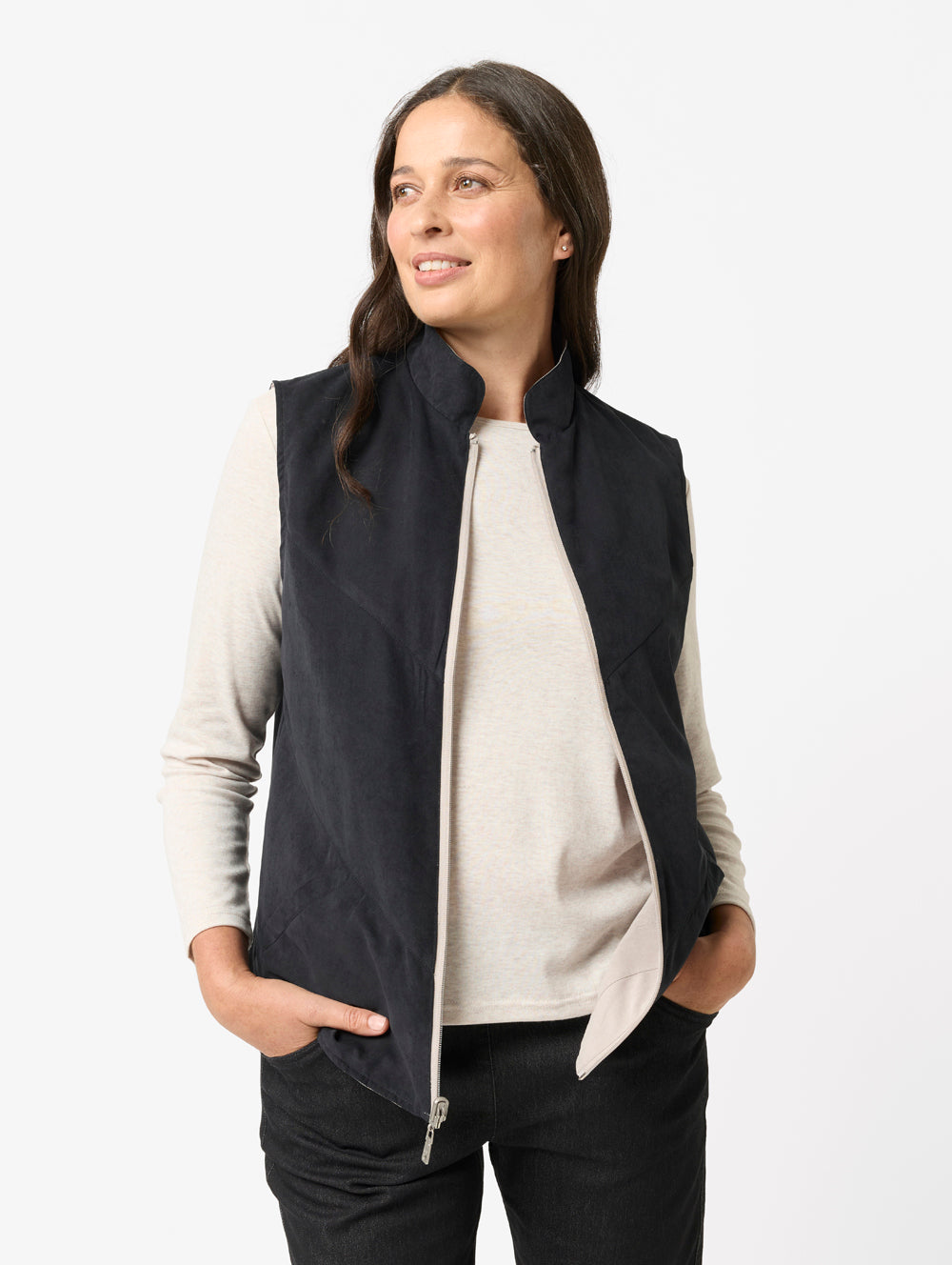 Microfibre Reversible Vest