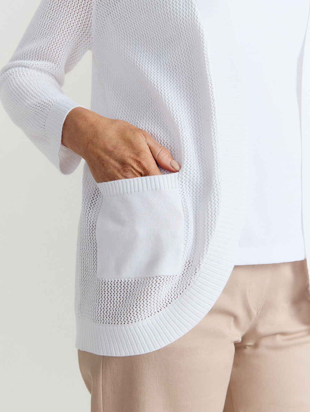 Elanie 3/4 Sleeve Cardigan