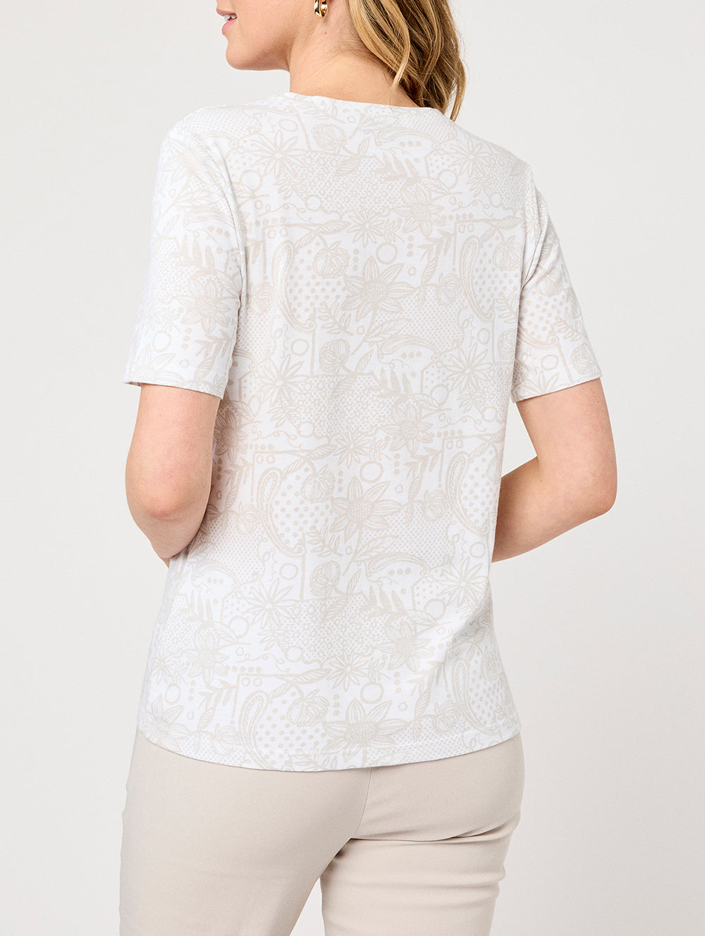 Delphi V Neck Top
