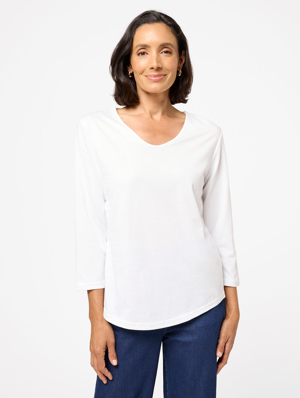 Cleo 3/4 Sleeve Top