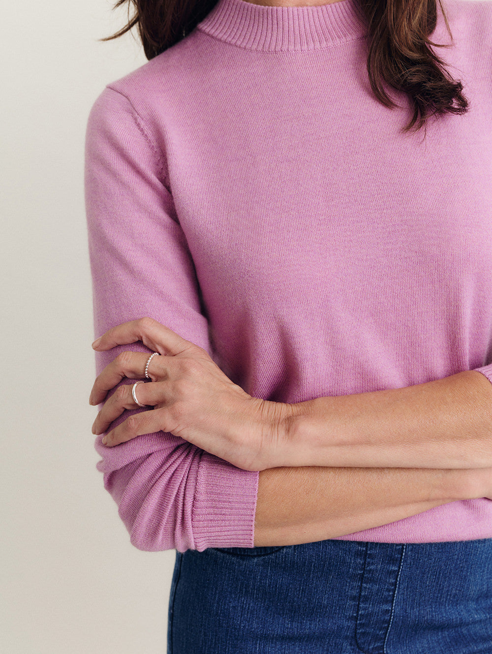 Merino Turtle Neck Knit