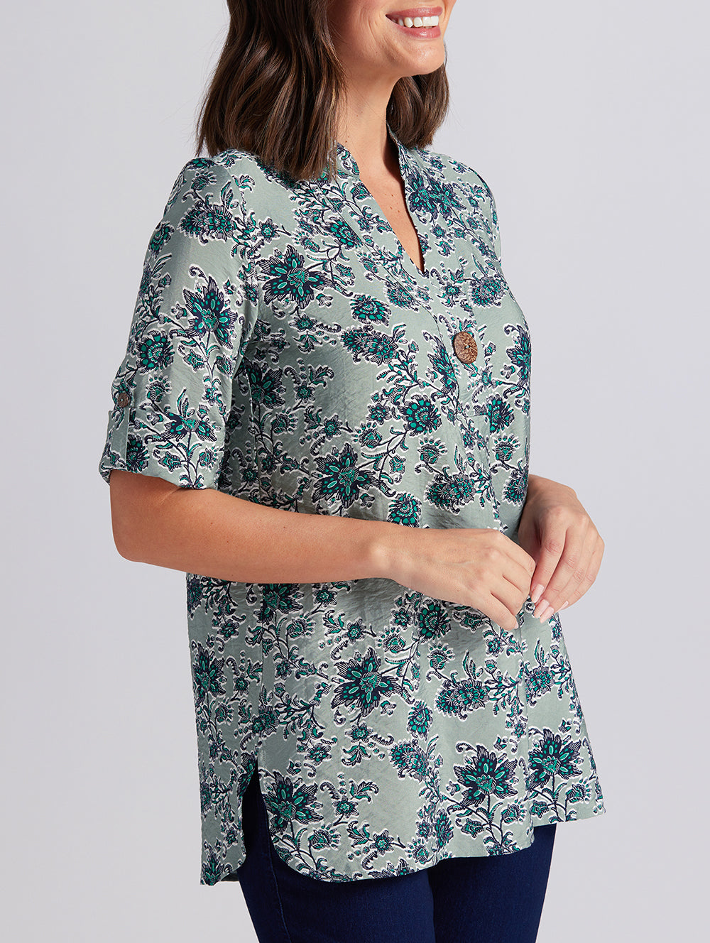 Maeve 3/4 Sleeve Shirt
