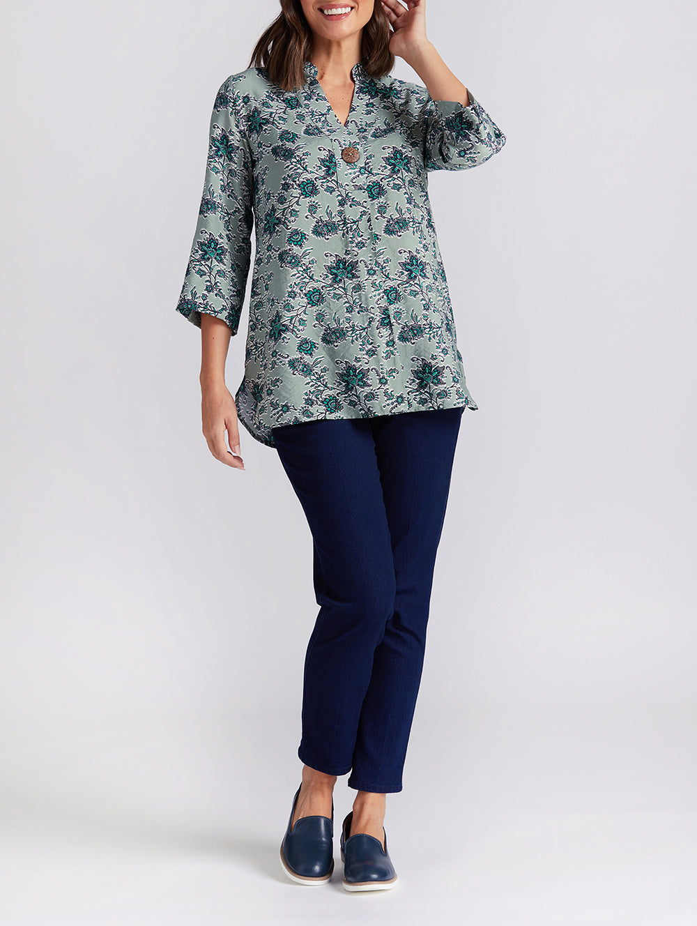 Maeve 3/4 Sleeve Shirt