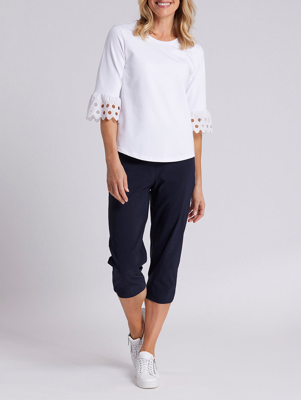 Rae Elbow Sleeve Top