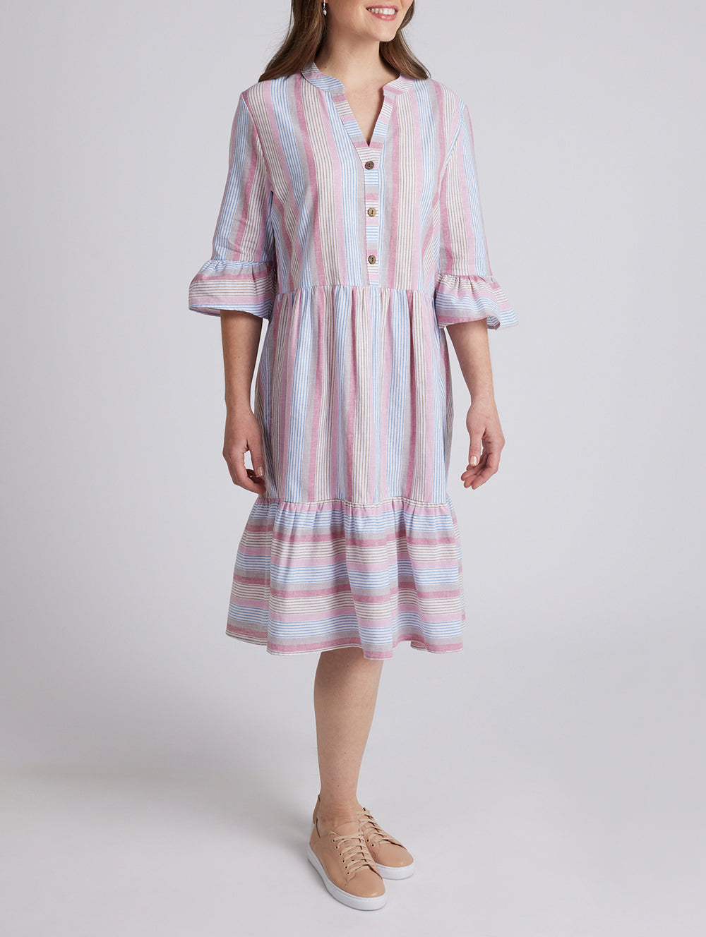 Lou Elbow Sleeve Dress