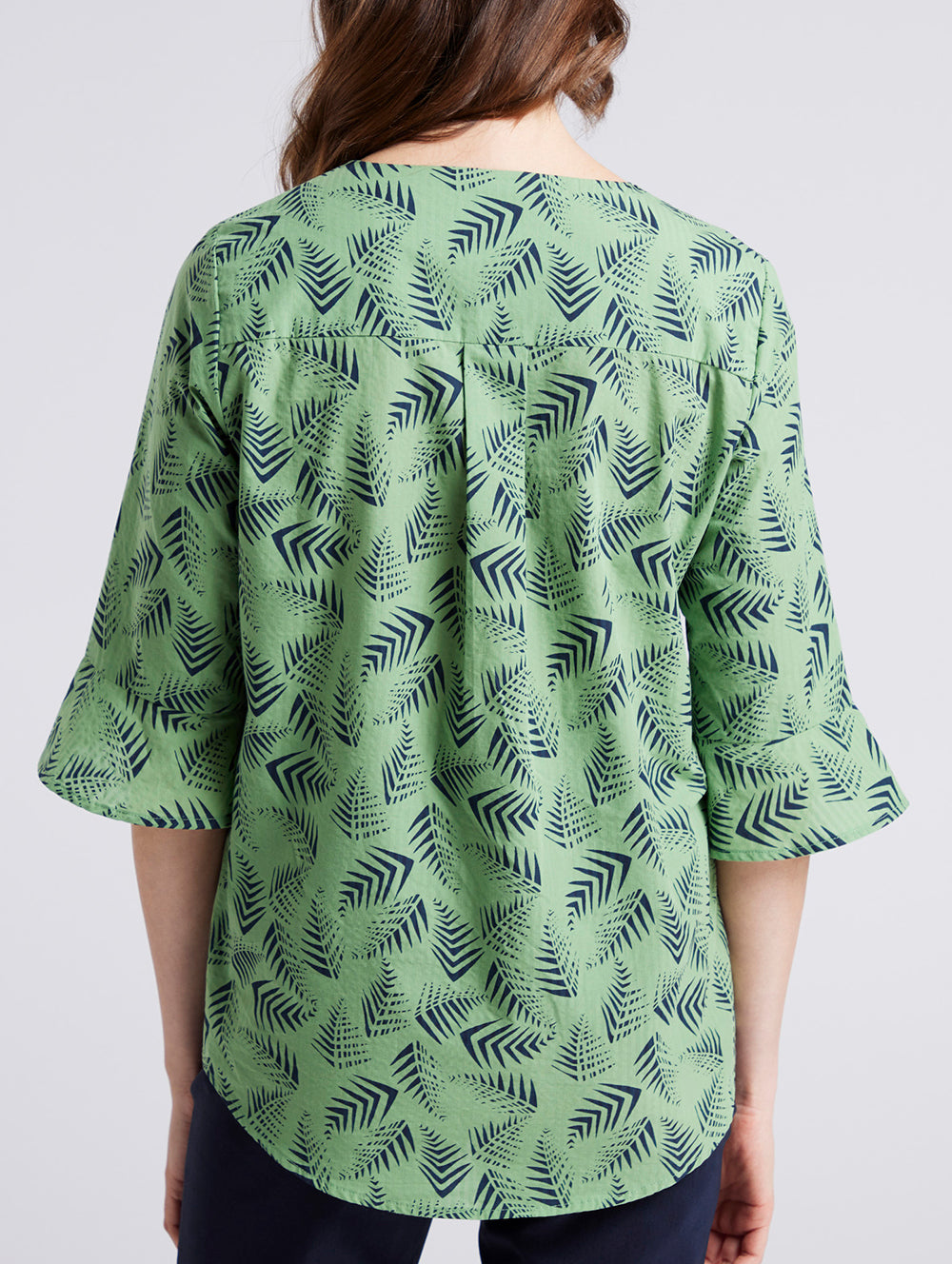 Alexa Elbow Sleeve Blouse