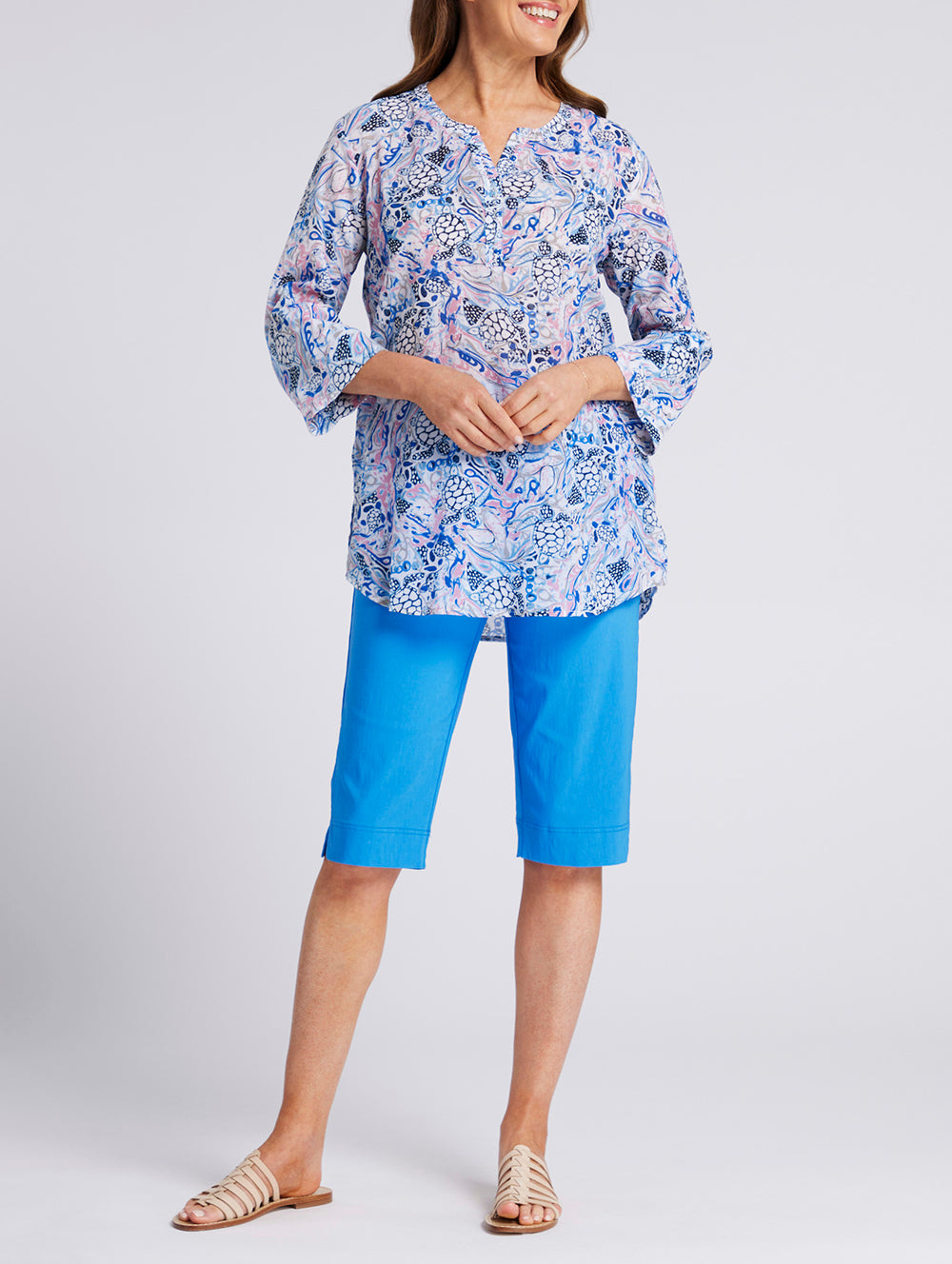 Turtle Bay 3/4 Sleeve Shirt