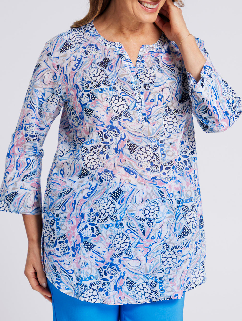 Turtle Bay 3/4 Sleeve Shirt
