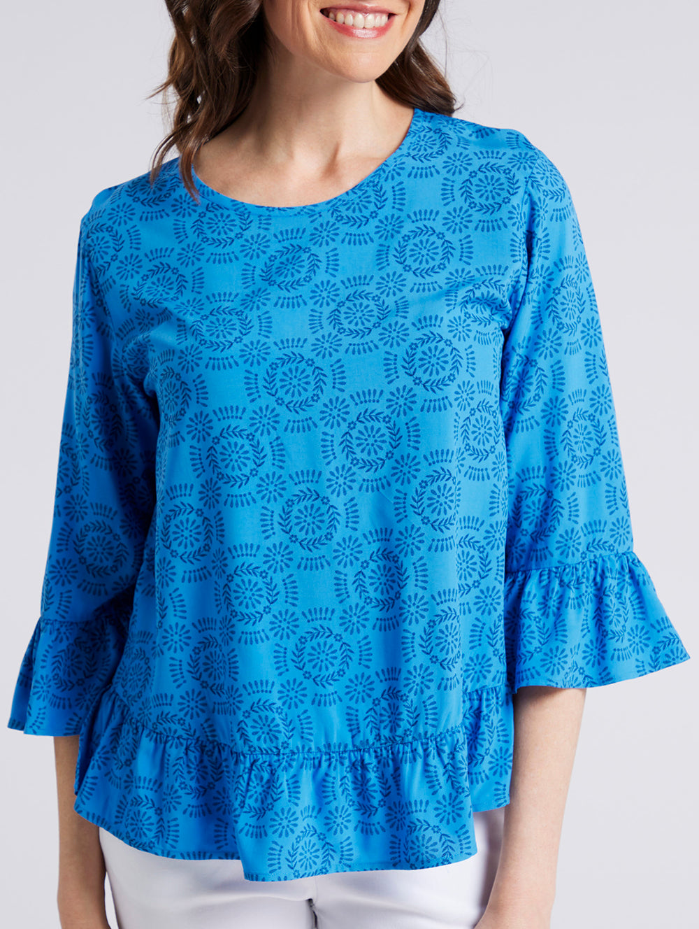 Elsyia 3/4 Sleeve Blouse