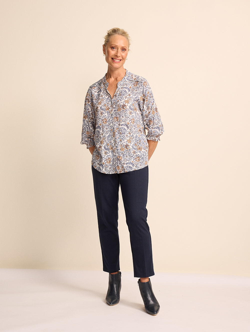 Katya 3/4 Sleeve Shirt