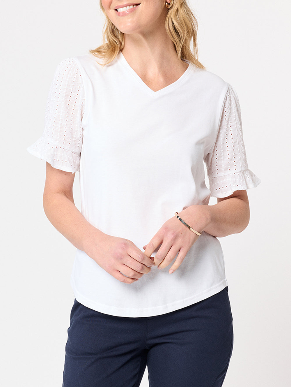 Calina V-Neck Top