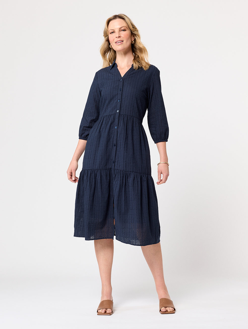 Calina 3/4 Sleeve Dress