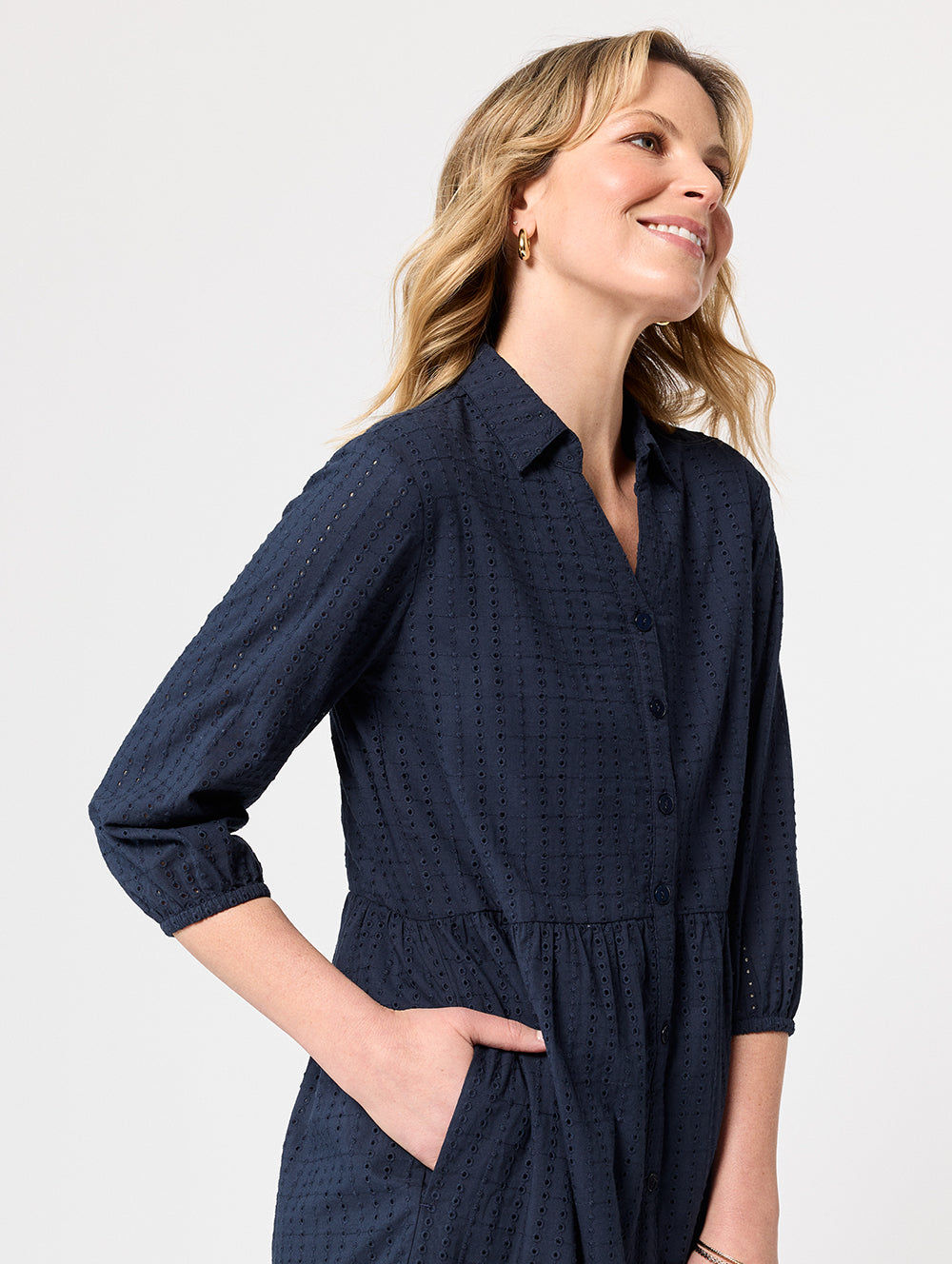 Calina 3/4 Sleeve Dress