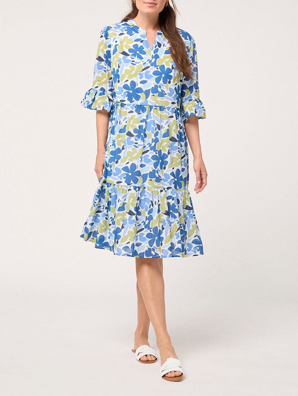 Sabryna Elbow Sleeve Dress