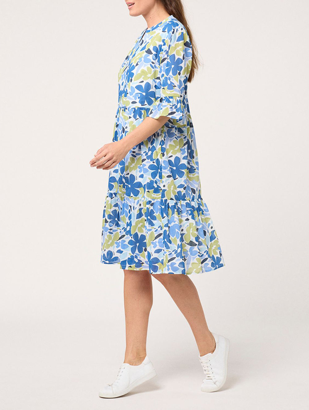 Sabryna Elbow Sleeve Dress