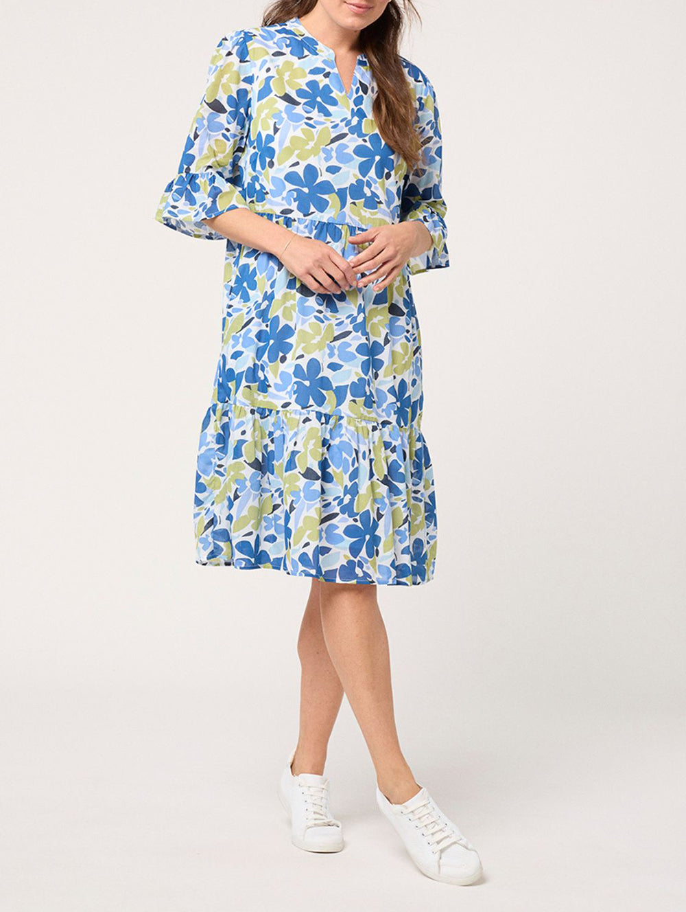Sabryna Elbow Sleeve Dress