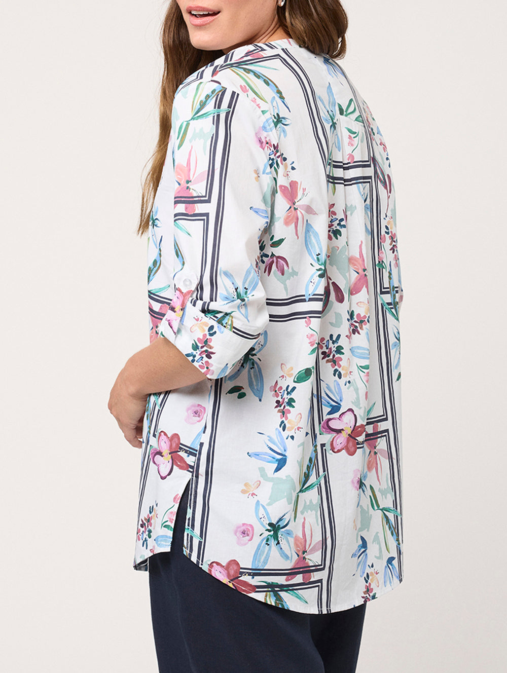 Adoria Tile 3/4 Sleeve Shirt