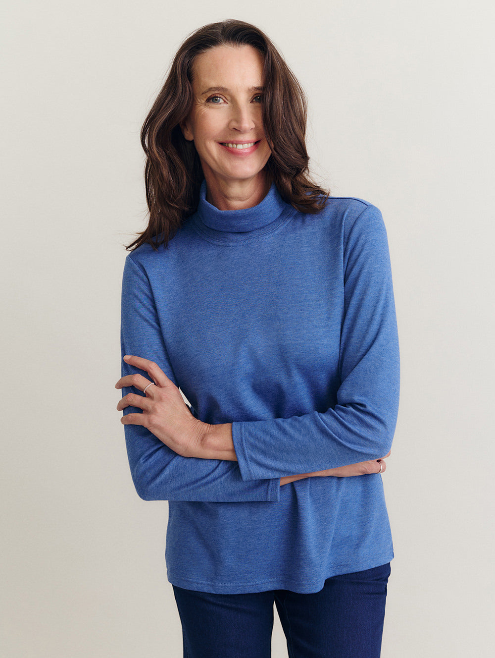 Buy Winterlock Roll Neck Skivvy | Black Pepper NZ