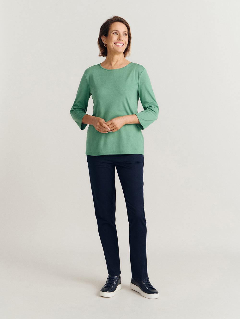 Winterlock 3/4 Sleeve Top