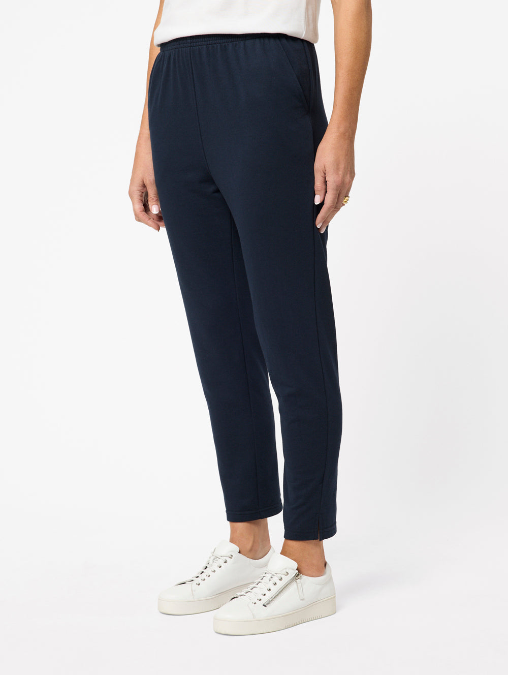 Raw Spun Cotton Short Length Pant