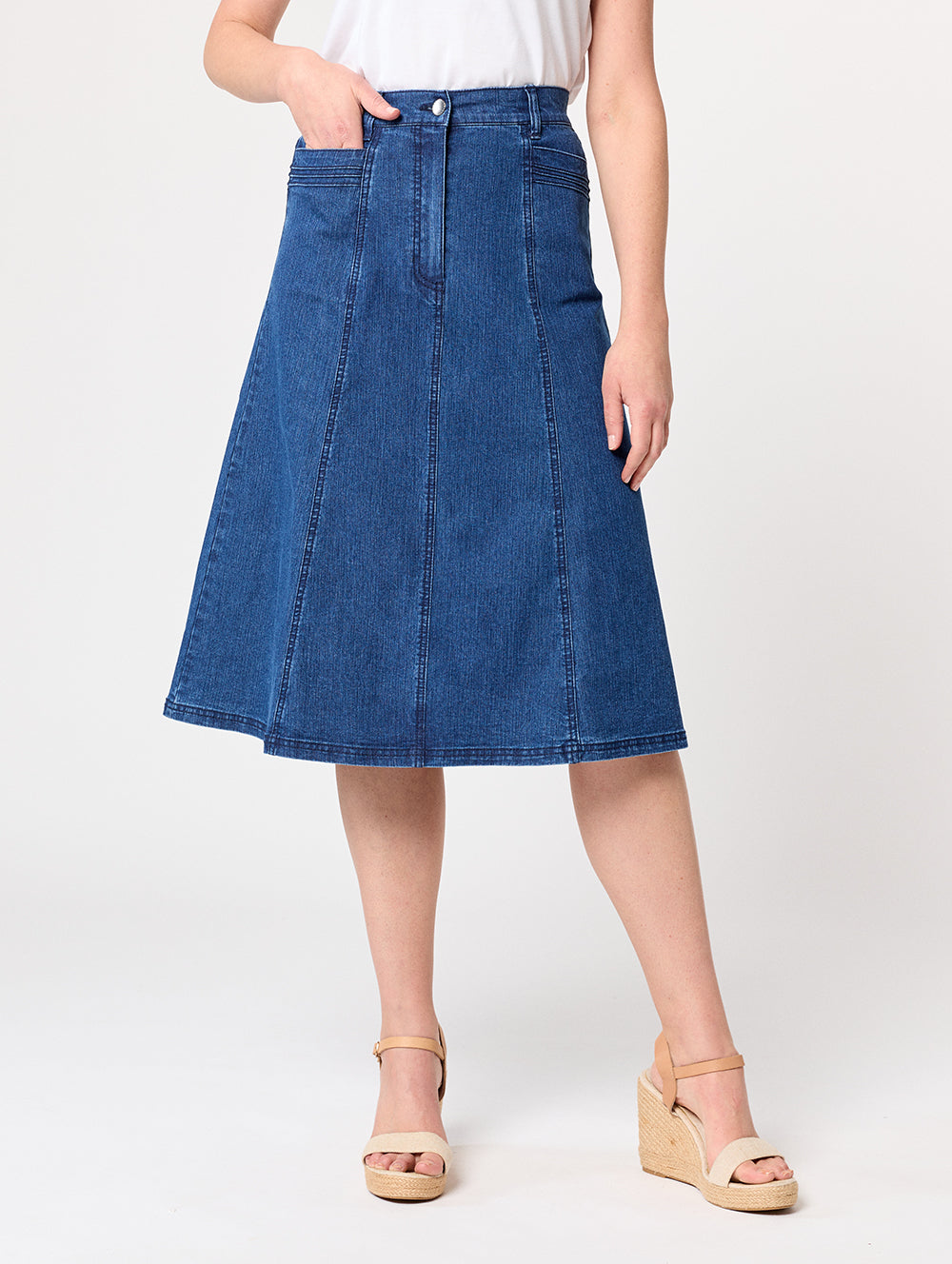 Heritage Denim Skirt