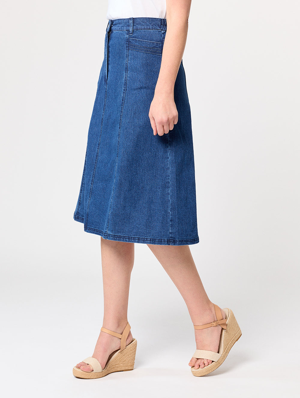 Heritage Denim Skirt