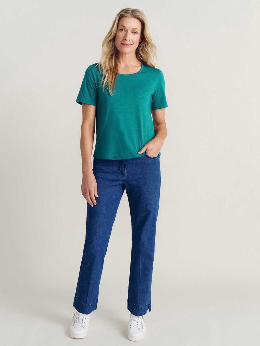 Kinnersly Scoop Neck Tee