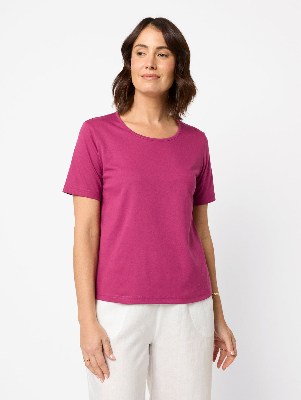 Kinnersly Scoop Neck Tee
