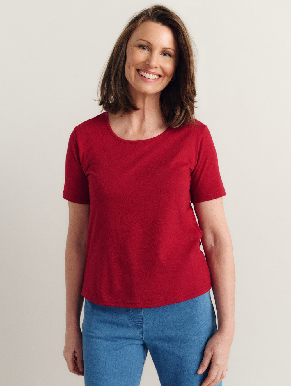 Kinnersly Scoop Neck Tee