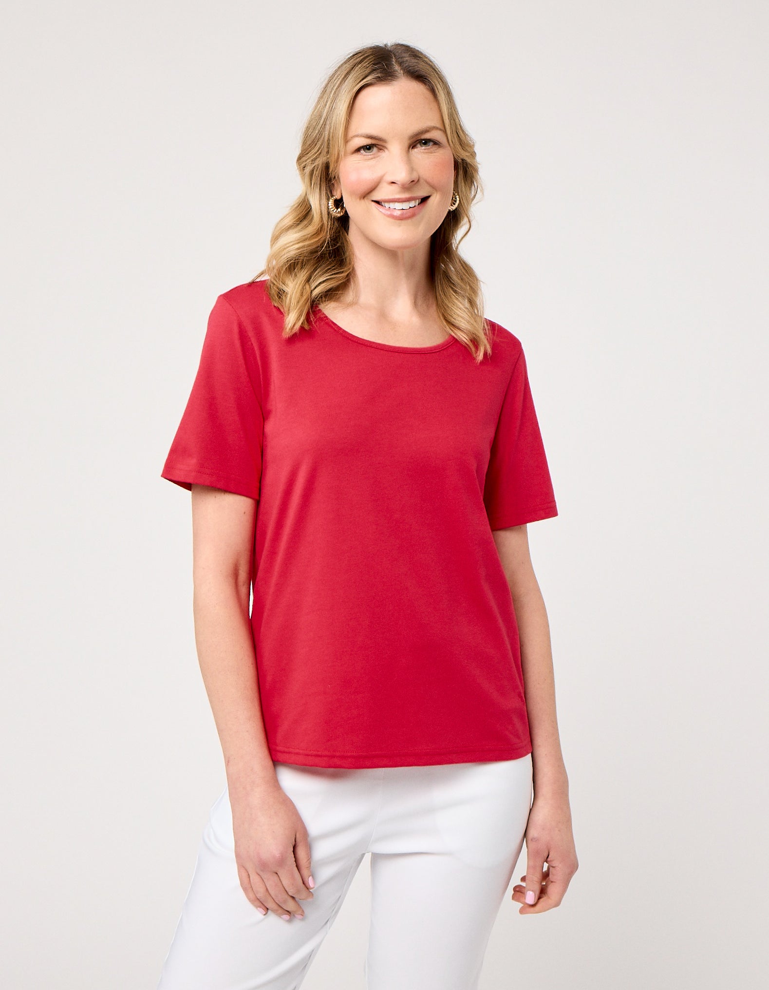 Kinnersly Scoop Neck Tee