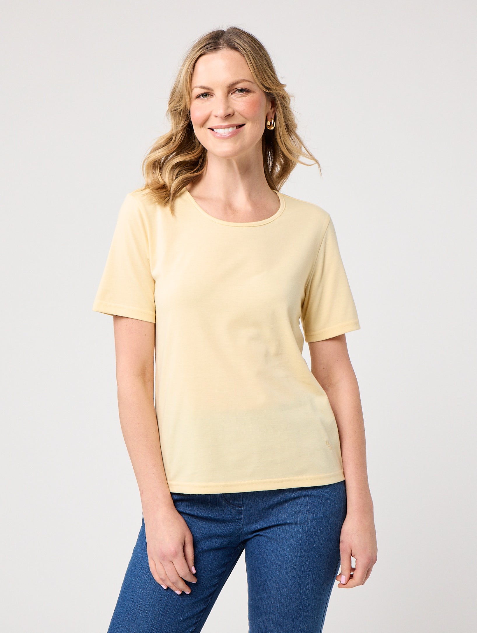 Kinnersly Scoop Neck Tee