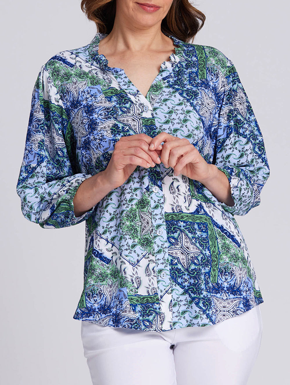Tenisha 3/4 Sleeve Shirt