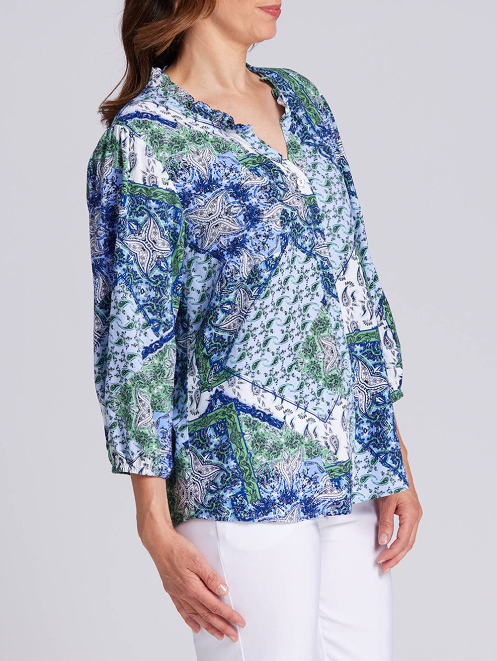 Tenisha 3/4 Sleeve Shirt