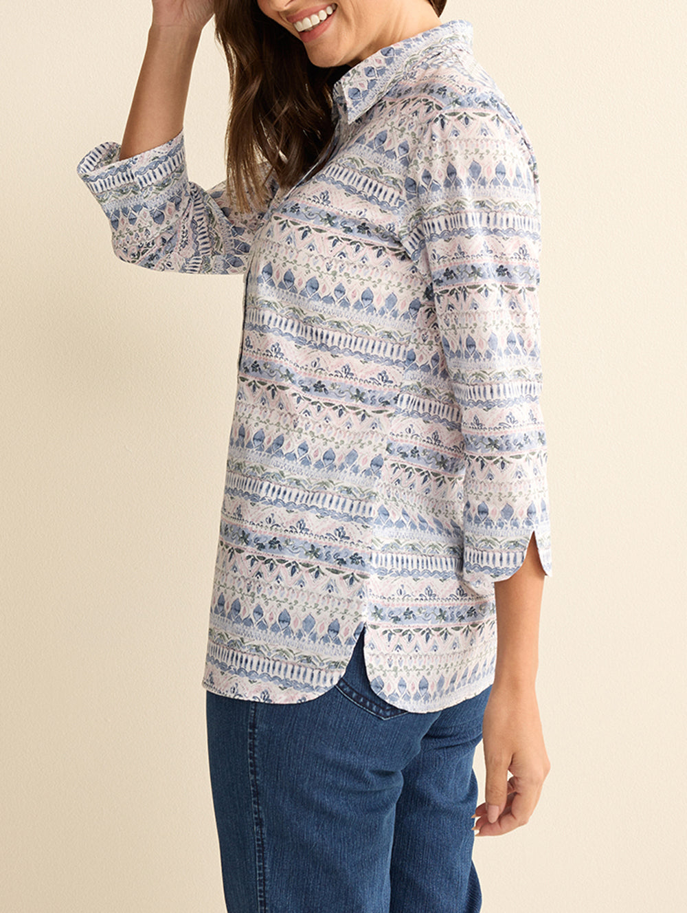 Elenor 3/4 Sleeve Shirt