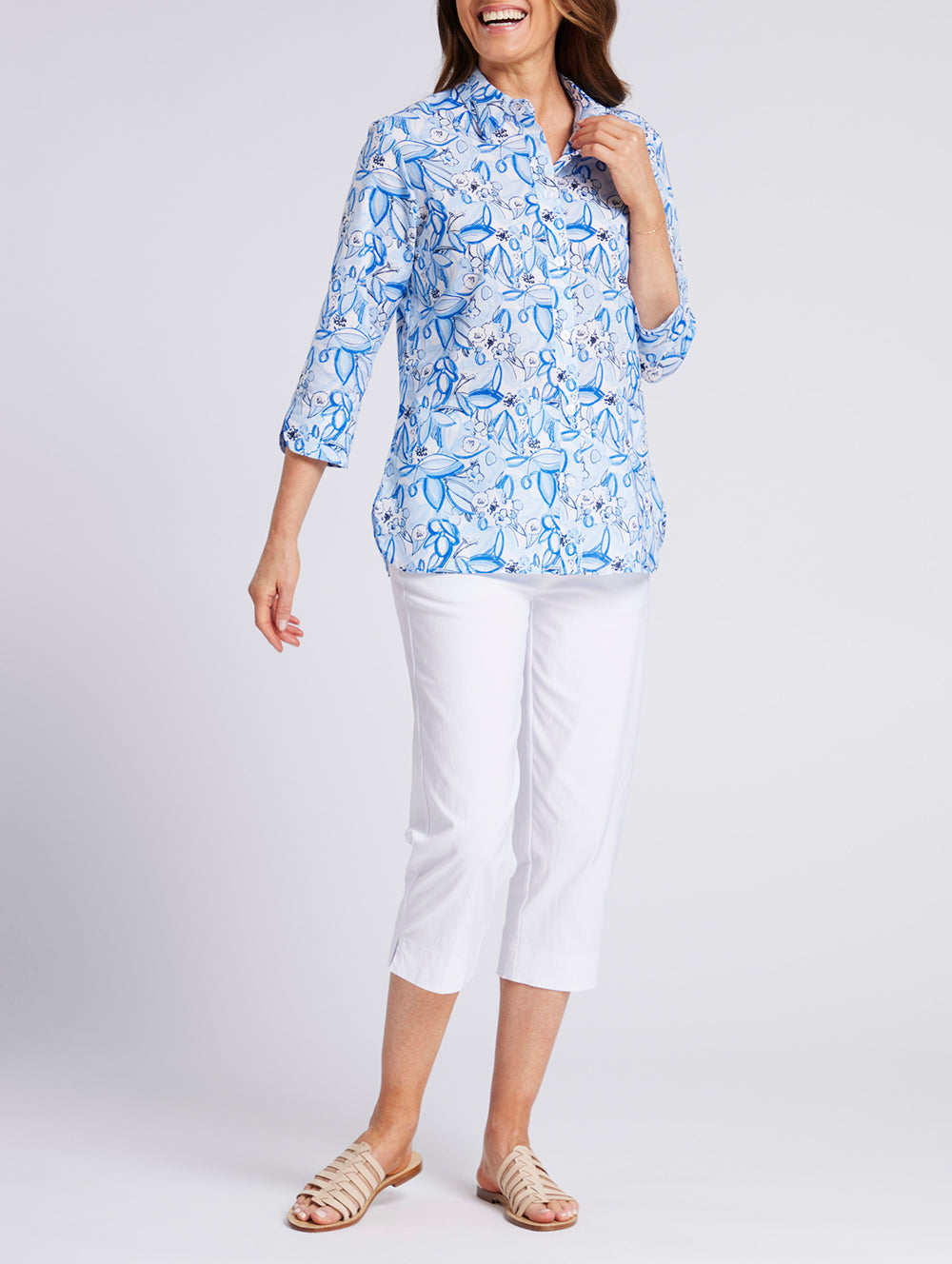 Aventel 3/4 Sleeve Shirt
