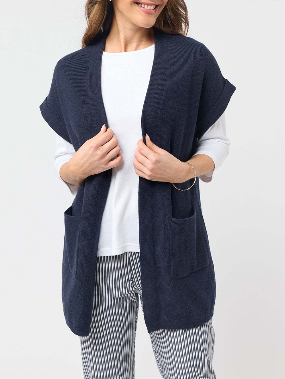 Nicoline Short Sleeve Knit Cardigan