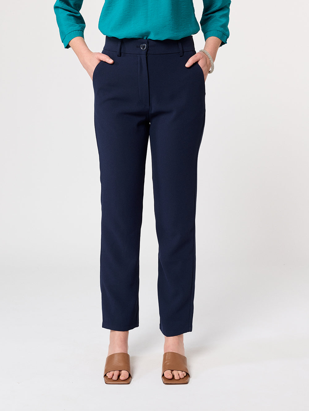 Crepe Luxe Full Length Pant