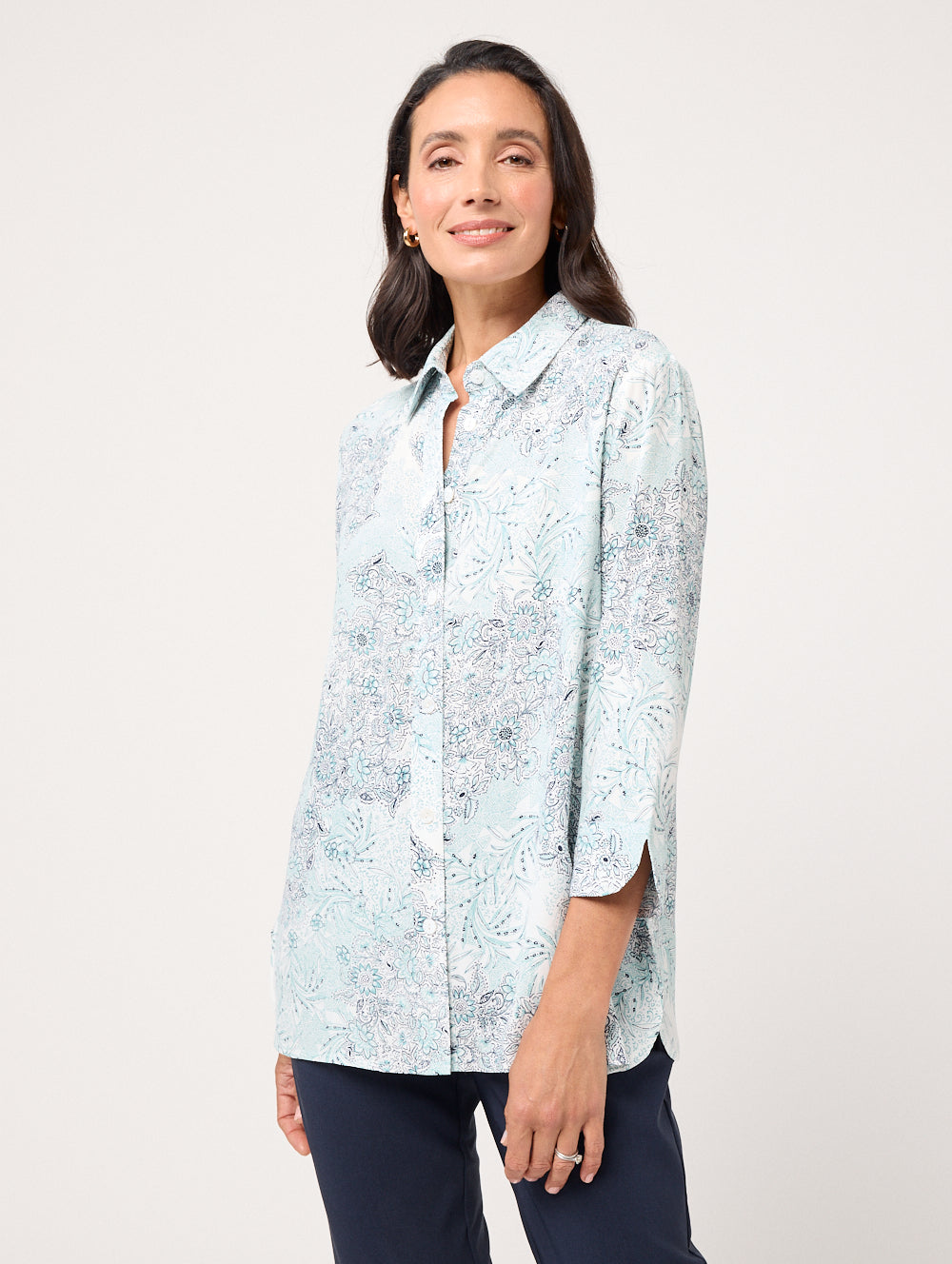 Zayana 3/4 Sleeve Shirt