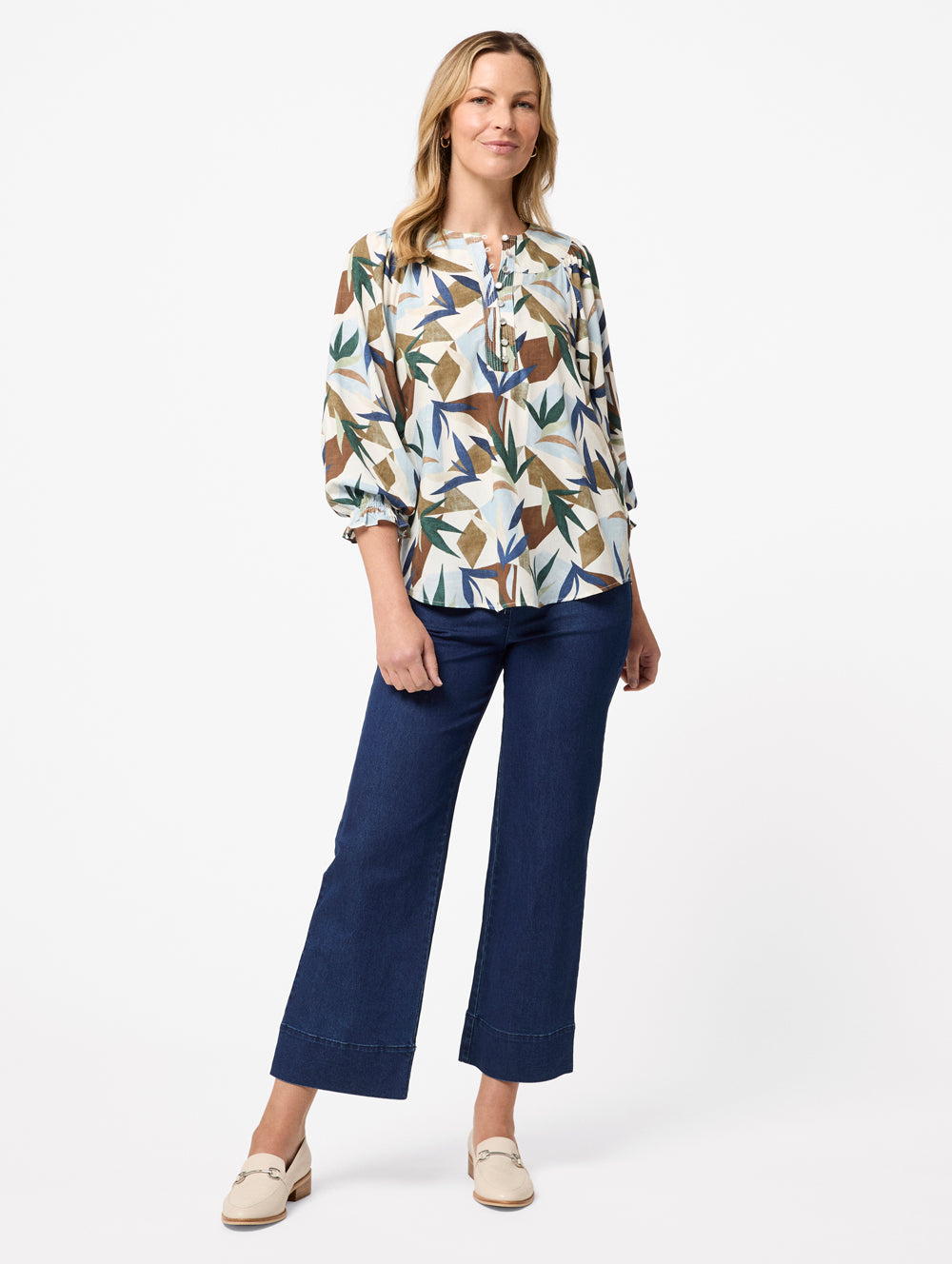 Jasmyn 3/4 Sleeve Blouse
