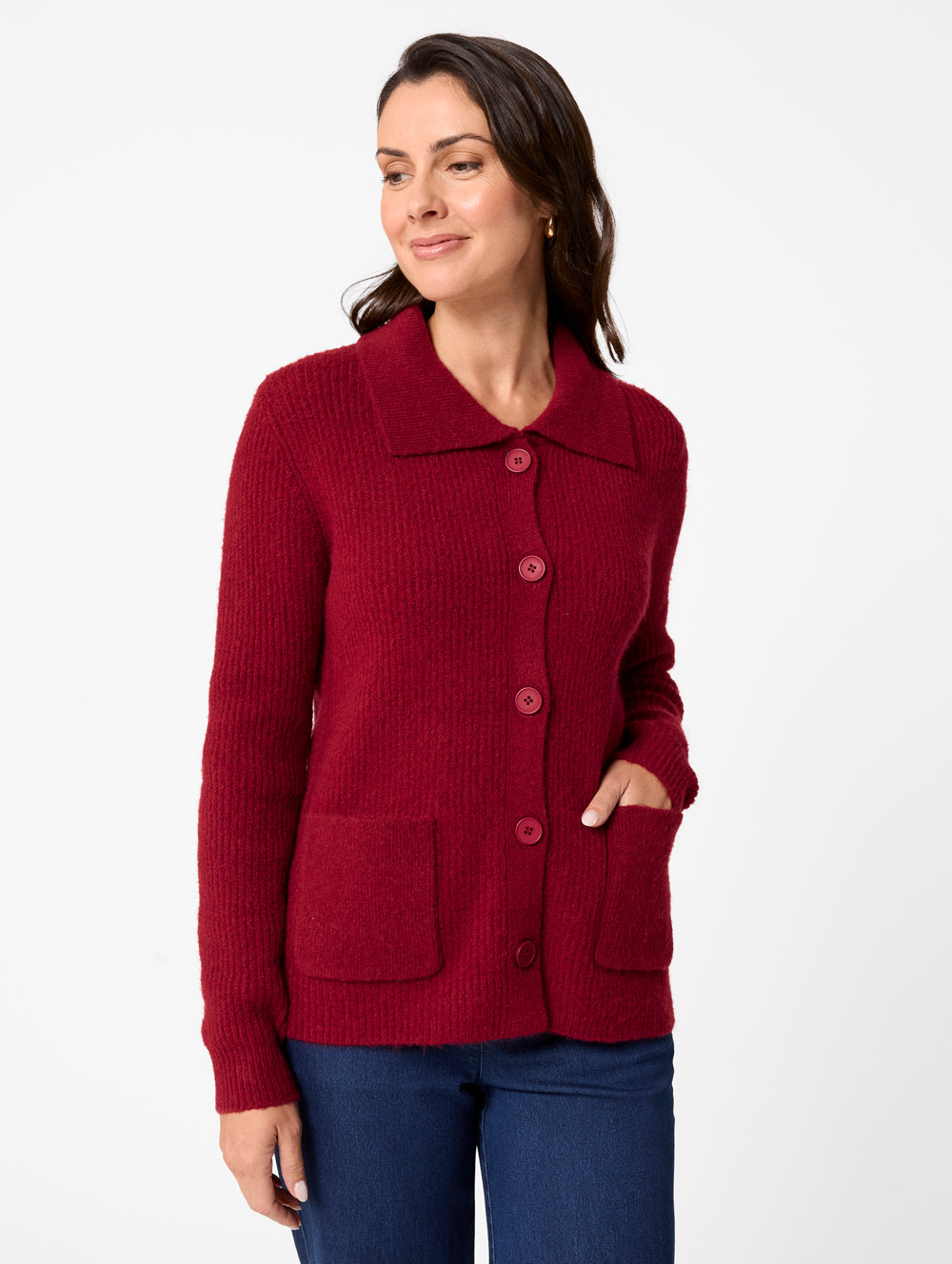 Caralina Button Cardigan